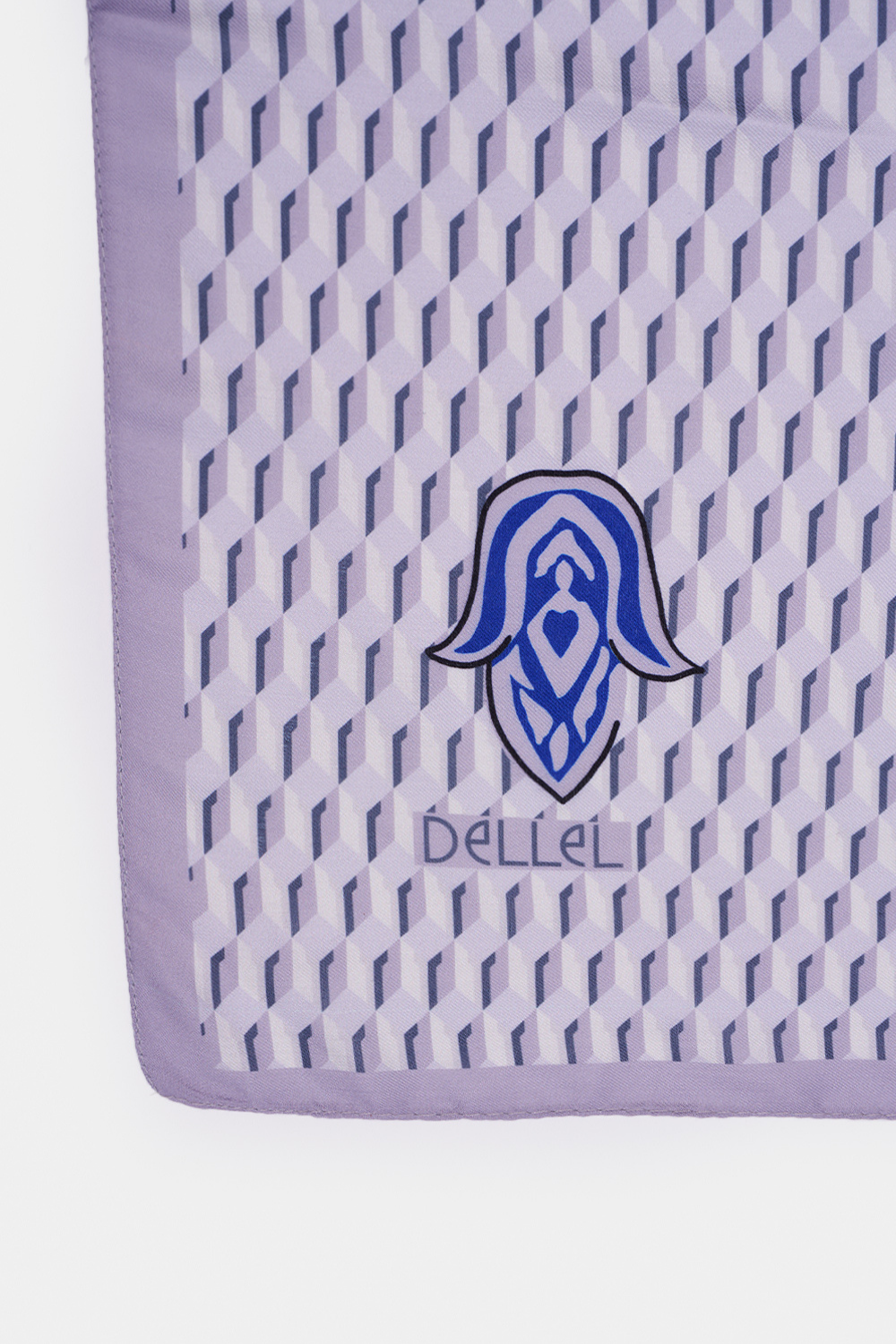 Gri Şahmeran Monogram Fular