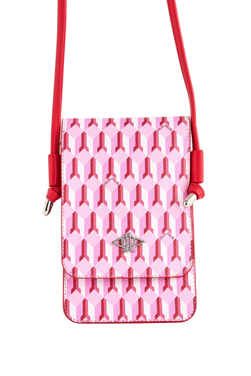 Pembe Helion Telefon Çantası